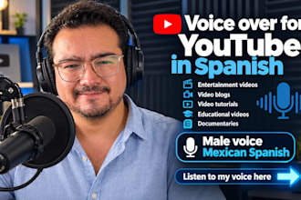 voice over for youtube in spanish