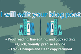 copy edit your blog post