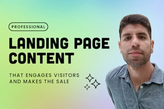 write high converting content for your landing page