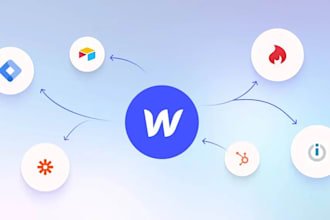 do webflow website and intergrate with apis, airtable, zapier, memberstack