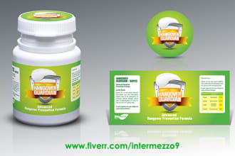 design awesome product packaging, label or 3d cover image