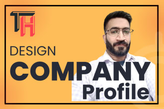 design company profile, booklet, trifold, digital brochure