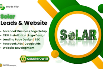 solar leads solar website solar energy solar panel lead generation