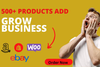 products add woocommerce using shopify via amazon ebay aliexpress store