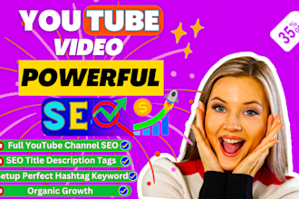 service your certified channel manager and SEO expert on youtube