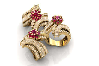 create 3d jewelry design for 3d printing jewelry making