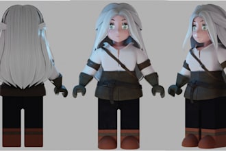 make 3d roblox character avatar ugc layered cloths r15 r6