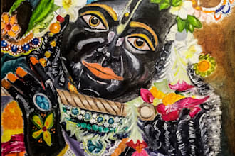 painting of lord krishna
