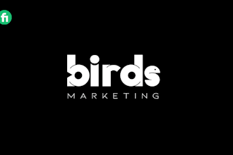 design text based typography and vector text logo