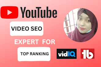 optimize youtube video SEO for top rangking