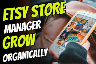completely manage your etsy store and grow business
