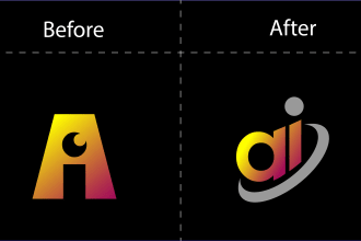refresh, restore, rebrand or revamp your old logo creatively
