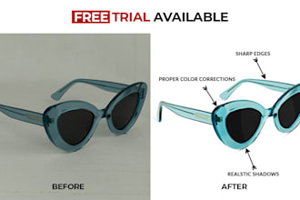 do product photo editing and product retouching for amazon or ebay