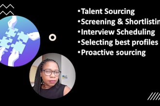 source candidates  and recruiting for you