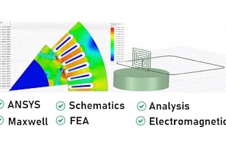 deliver 2d and 3d ansys fea electromagnetic simulations