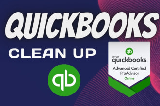 do quickbooks clean up set up reconciliation and bookkeeping