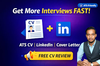 write ats resume, cover letter, and linkedin for USA, canada, beyond