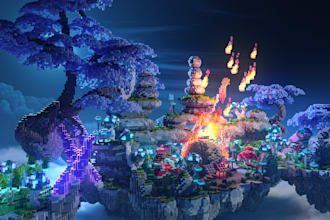 make you a good minecraft lobby or hub