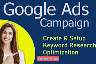 setup and manage google ads campaigns