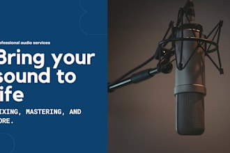 professional podcast, audio editing, clean up restoration