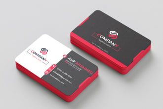 design modern minimalist luxury business cards, name cards or visiting cards