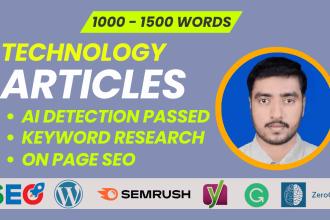 write SEO tech content, crypto and gaming articles and blog posts