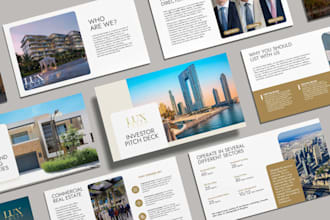 build investor and real estate pitch decks within 10 hours