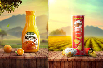 create product composition, manipulation and poster design