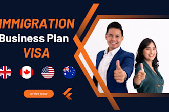 write business plans for visa approval in the USA, canada, and UK