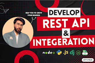 deploy and build backend API with python, nodejs, flask, django and fastapi