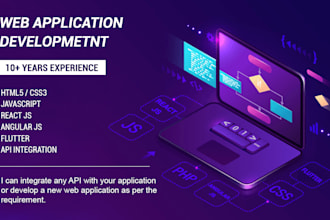 develop web based applications for you