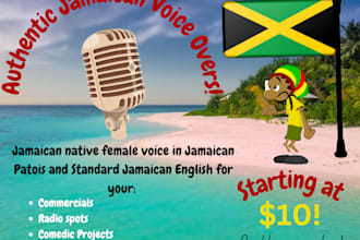 record authentic jamaican patois recordings and videos