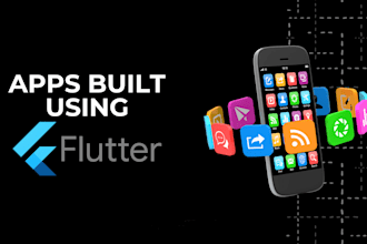 make a hybrid mobile app in flutter and in react native