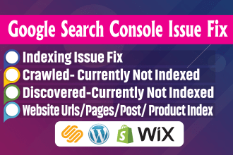 fix google search console issues and page indexing errors