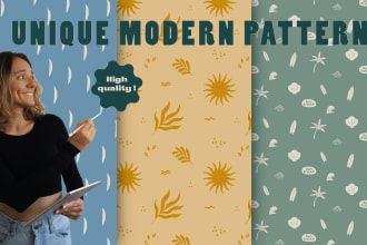 design modern seamless pattern or textile print