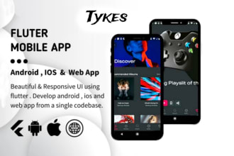 be building flutter mobile app, flutterflow app, for IOS and android mobile app