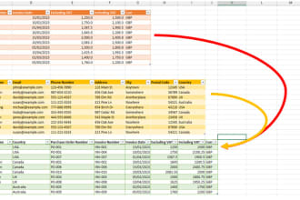 use power query to transform data, append or merge tables