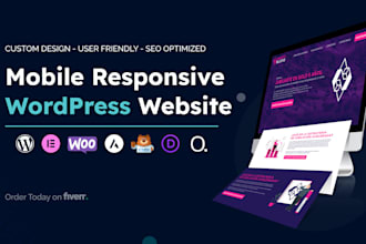 design a responsive wordpress website