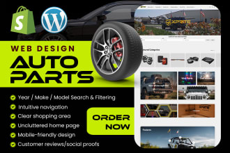 develop your auto parts shopify store with expert design