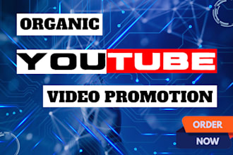 do expert youtube video promotion for organic growth