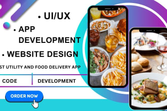 design restaurant website menu design food delivery website restaurant app