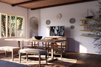 creating interior homes, offices, and commercial