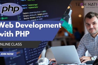 teach you web development with PHP and mysql