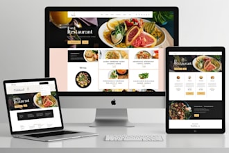 build a stunning website for your restaurant