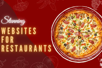 create professional restaurant and hotel websites