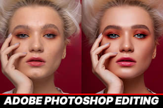 do any photoshop editing and business headshots, portrait retouching