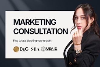 be your marketing consultant