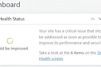 remove site health status widget from wordpress dashboard