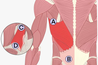 draw human anatomy and muscular system