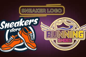 create customized shoes logo, sneaker , for your store or business